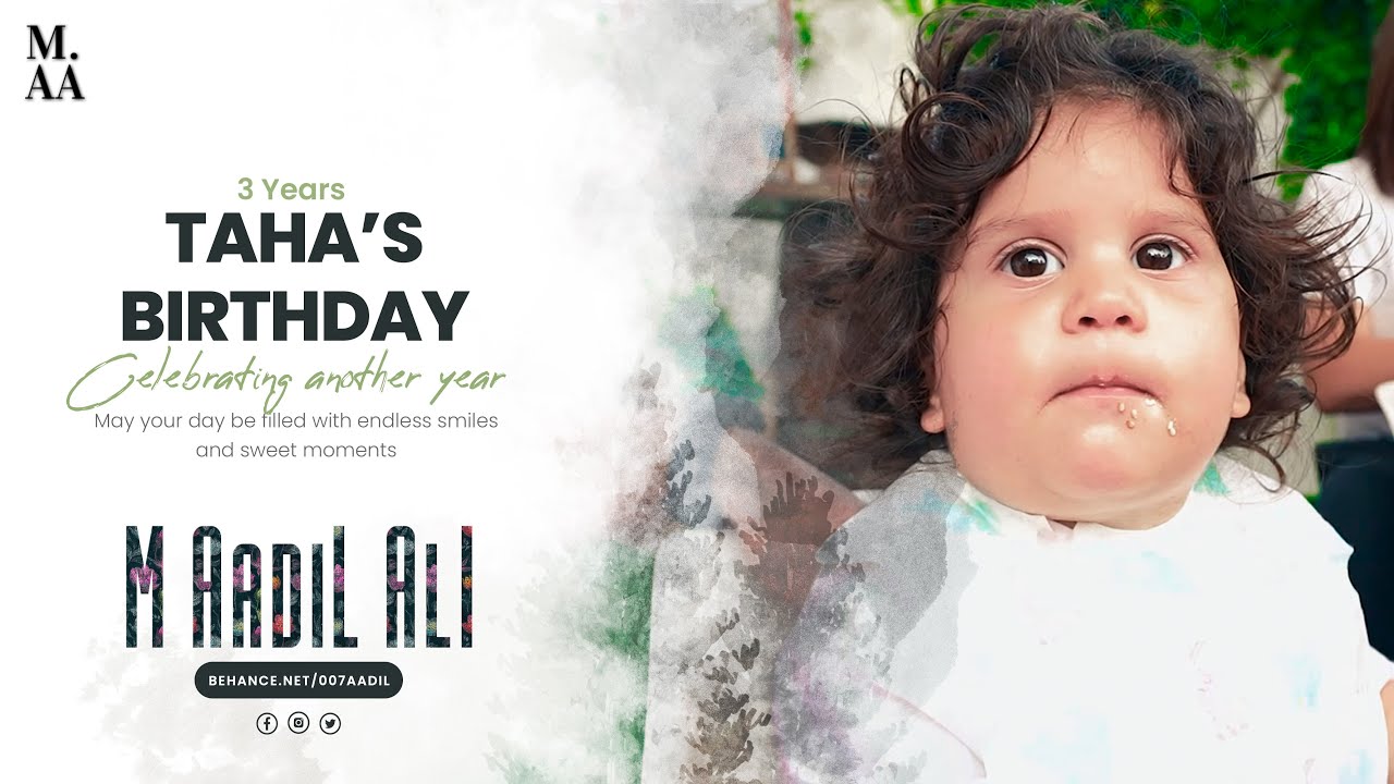 Best Cinematic Birthday Highlights | Taha | Birthday Cinematic Video | Birthday Song | New Song