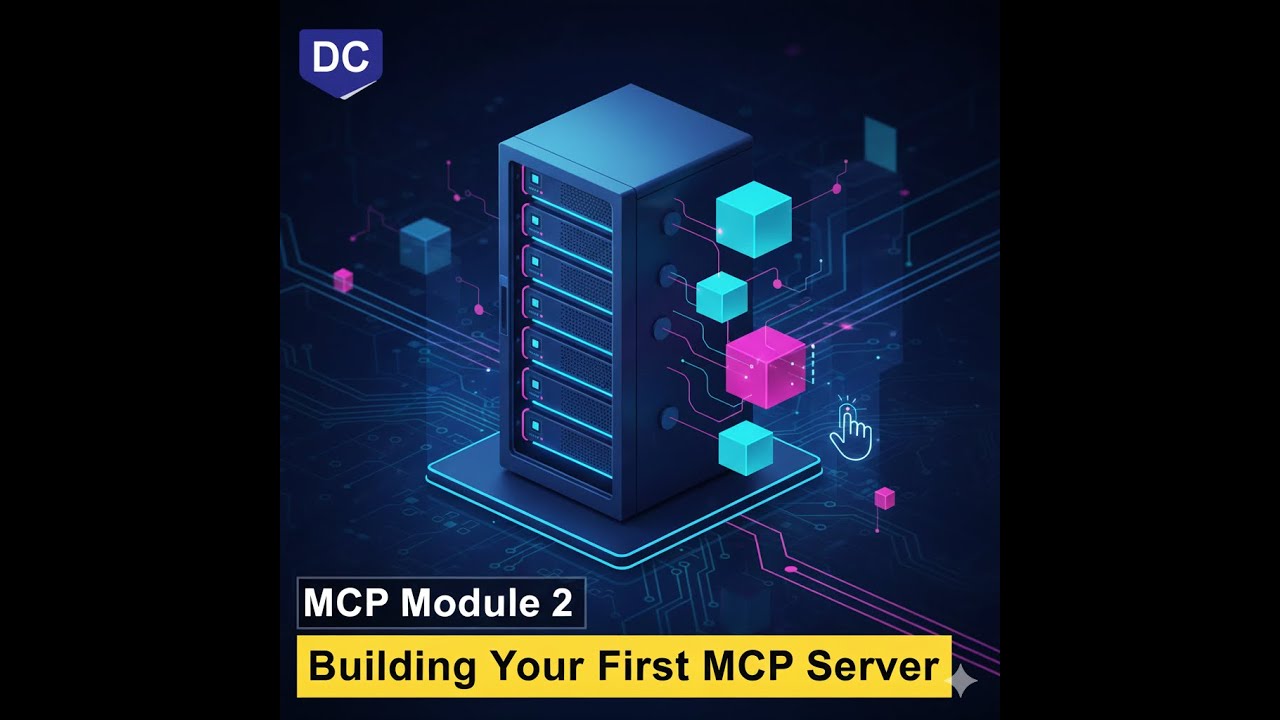 MCP module2: Building your First MCP server - YouTube
