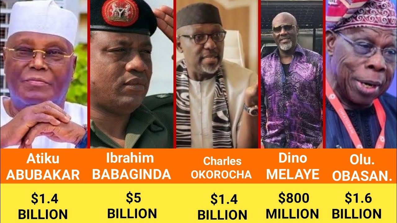 Top 10 Richest Politicians In Nigeria 2024 