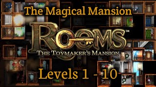 Rooms : The Toymaker's Mansion - Walkthrough Levels 1-10 screenshot 1