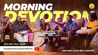MORNING DEVOTION WITH APOSTLE EMMANUEL IREN | GENESIS 46 COMMENTARY | 9TH OCTOBER 2026