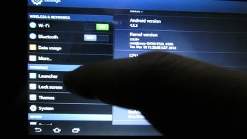 Crew RKTablets Genio CM10.1 v1.3 firmware installed on Pipo S1 tablet