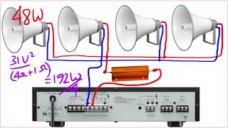 Cara Sambung Corong 50w Low Impedance 16 Ohm Ke Pa Amplifier Za2240 Agar Suara Maksimal Youtube