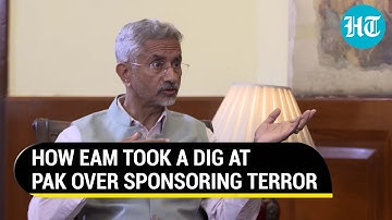 Jaishankar calls-out Pak over anti-India terror; 
