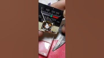analog meter repairing