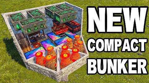 NEW Method Compact Bunker / Rust Base Design