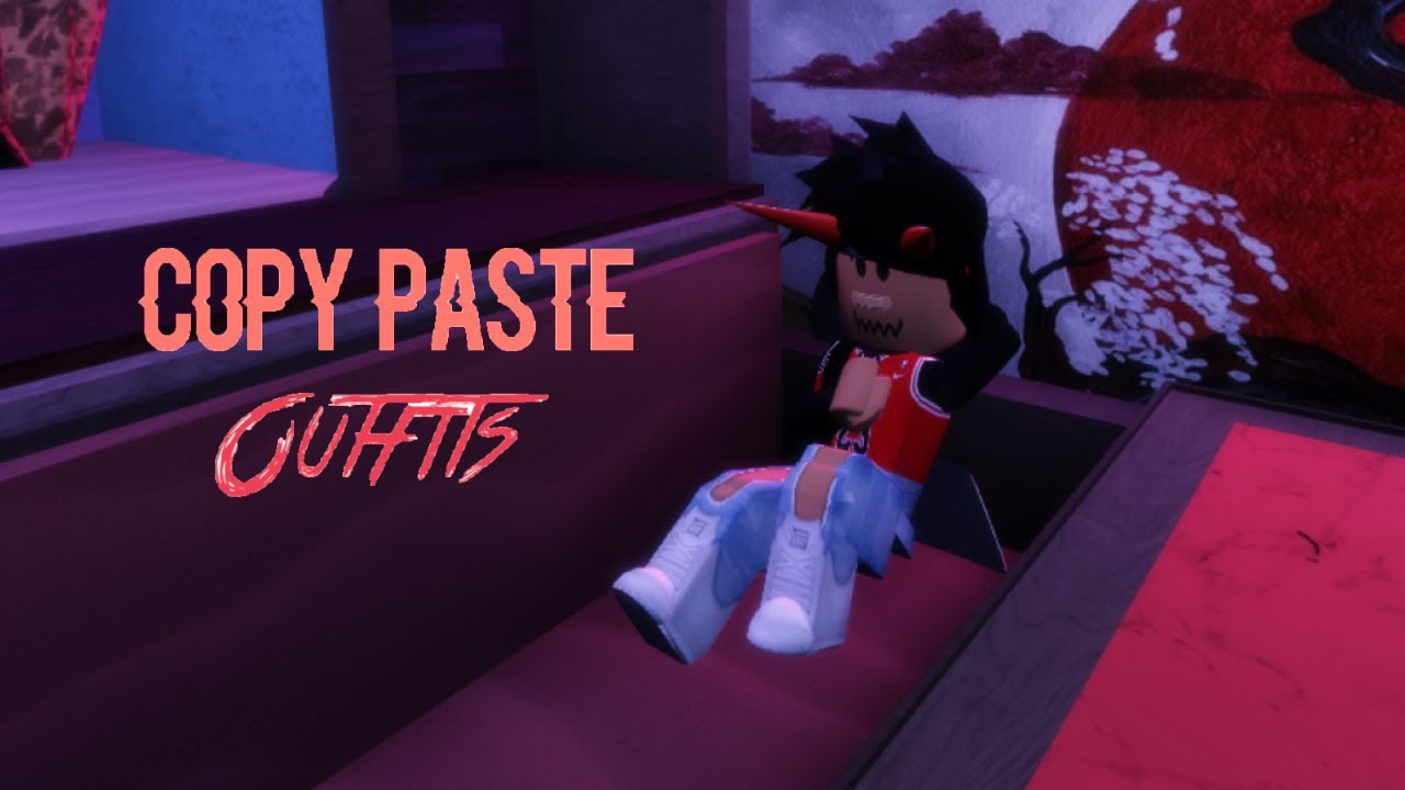 Copy Paste Outfits Roblox Aesthetic Outfits Youtube - how to copy and paste on roblox bloxburg