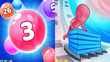 Marble Run 3D vs Stack Colors Gameplay Walkthrough #62