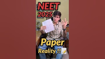 NEET 2025 ke paper ki reality!! Hardest paper ever😫😳 #neet #mbbs #neet2025 #neetaspirant