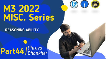 M3 2022 MISC. SERIES (Part-44)||  IBPS/SBI/RBI MAINS 2022|| By Dhruva Sir