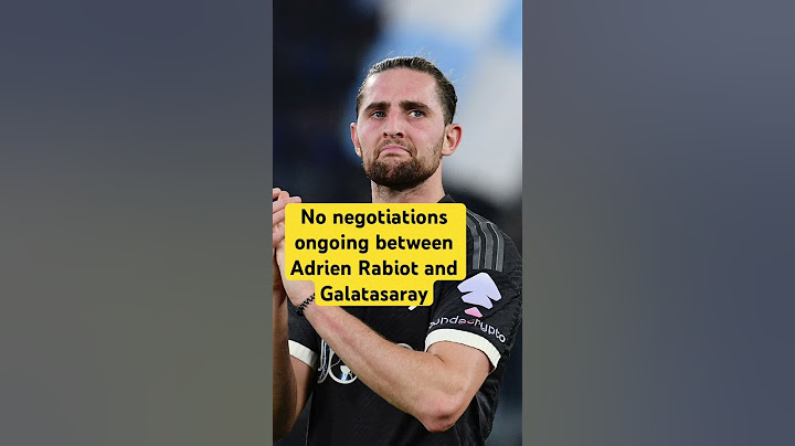 No negotiations ongoing between Adrien Rabiot and Galatasaray #football #transfers #shorts