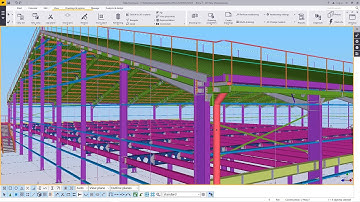 Larger Span Rafters | Tekla Structures
