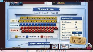 Java Object Oriented Programing (Cinema Case Study)