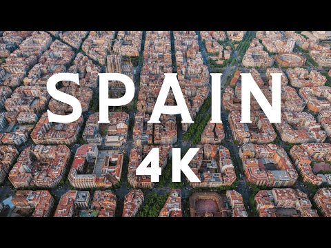 Spain 4k Ultra HD | Spain Aerial View | Spain 4k 2021 | Spain 4k 2020 | Barcelona 4k Ultra HD