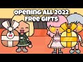 Opening all 2022 toca life free gifts  shorts  everyones toy club