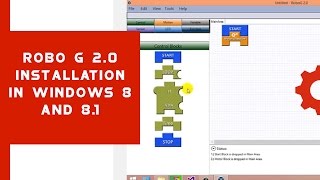Installation Process for Robo G 2.0 for Windows 8 or 8.1, Updating ...