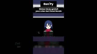 Moteur de jeux gratuit pour créer des Visual Novels (Ren'Py)