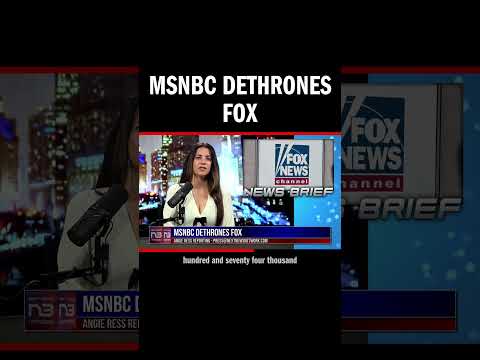 Fox News hits a ratings slump as MSNBC climbs up the ladder