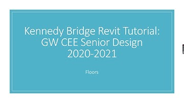 Bridge Revit Tutorial: Floors