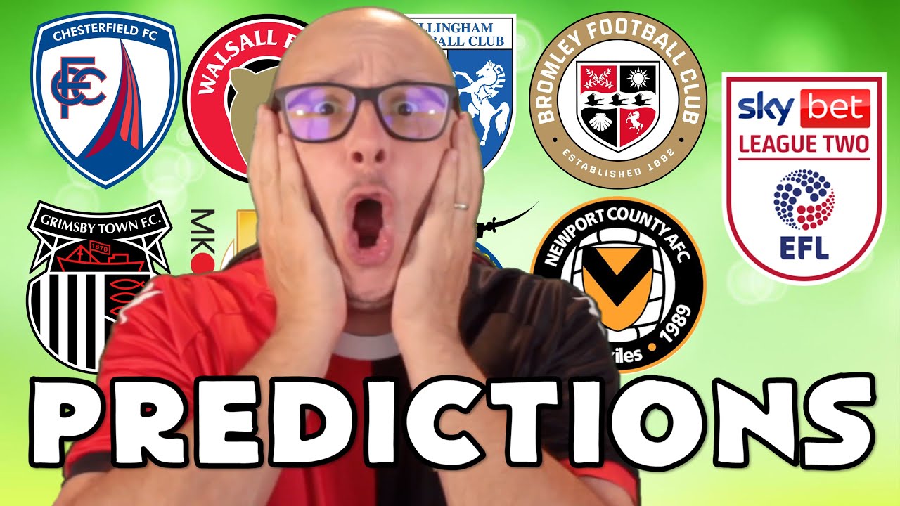 Прогнозы на сезон 2025/26 в Лиге 2 Английской футбольной лиги (EFL) - 30-я неделя