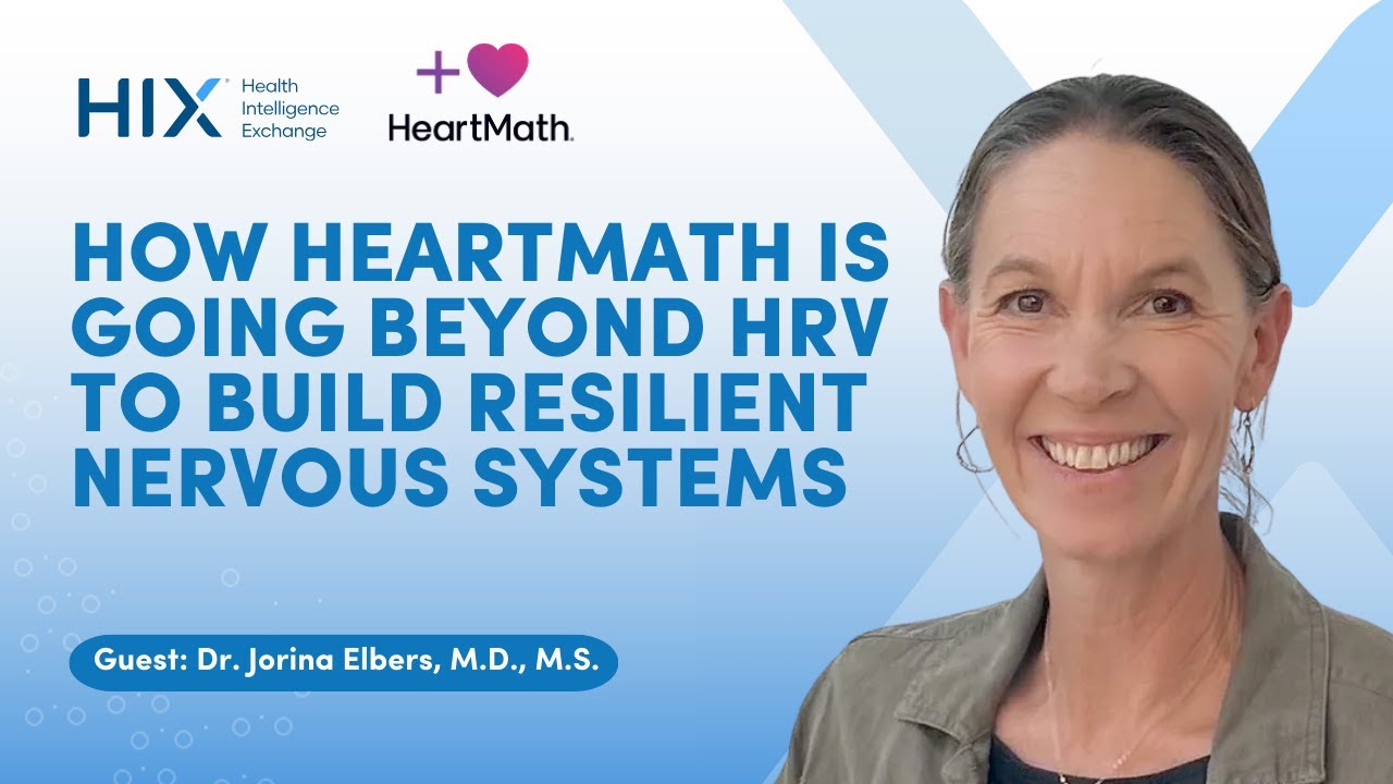 How HeartMath is Going Beyond HRV to Build Resilient Nervous Systems | Interview Jorina Elbers