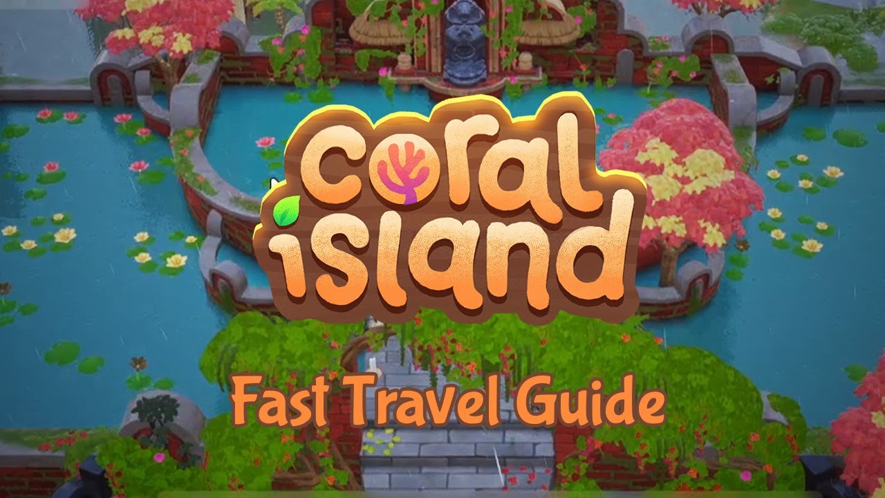 I Unlocked ALL Fast Travel Points in Coral Island! - YouTube