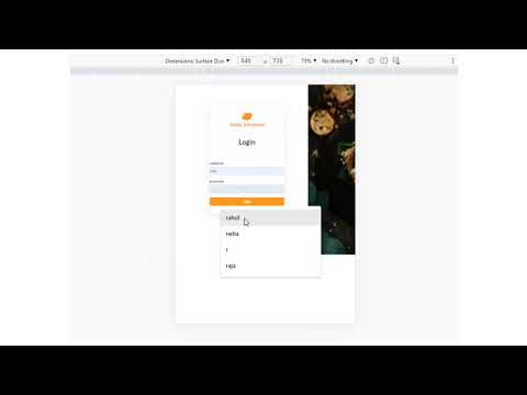 Overview of a Mini Project using React.js