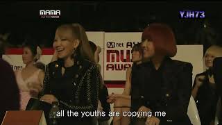 101128 GD,TOP 2010 MAMA [intro knockout](eng sub)