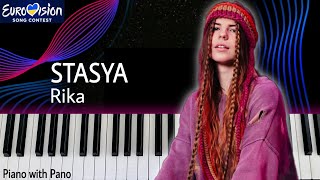 Stasya - Rika | Vidbir 2024 | Piano Cover | Ukraine 🇺🇦 Eurovision 2024