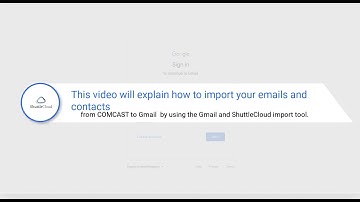 How to migrate your email from COMCAST to GMAIL