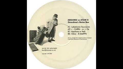 Audio Illusion Recordings 3014 - A2 - Argonic vs. Atom X - r - CMffM - m = Ce