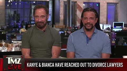 BREAKING: Kanye & Bianca DIVORCING?!—And Kim Just Got Married?! | TMZ Live Clip