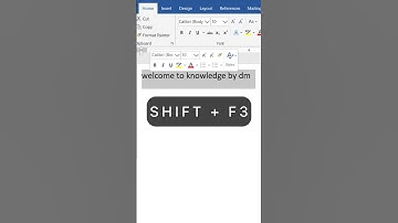 Microsoft Word - UPPERCASE lowercase #word