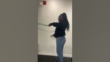 Banded External Rotations with Shoulder Press