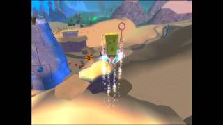 BfBB: On top of Shady Shoals w/ Sponge Glide