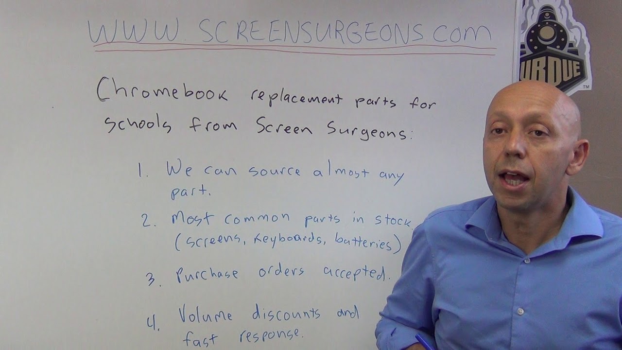 Chromebook Replacement Parts For Schools From Screen Surgeons YouTube