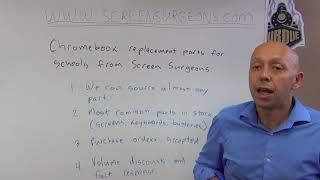 Chromebook Replacement Parts For Schools From Screen Surgeons