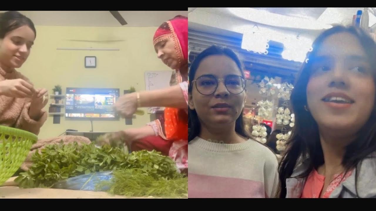 Vlog 50th💫 |Sardiyan aayi saath Methi k paranthe laayi|😍😋😋 |Pataudi House se aya parcel|👗🙈😍 #viral 🤗