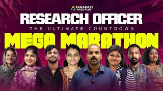 Research officer Kerala PSC Exam | RO | Research officer Marathon Day 1 | The Final Lap