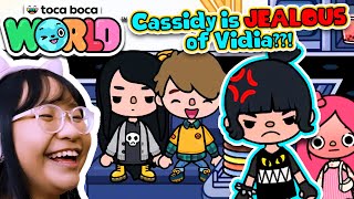 Cassidy JEALOUS of VIDIA?!! - Toca Life World