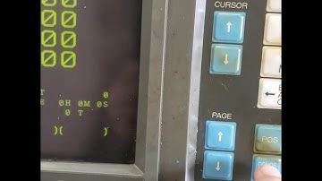 Troubleshooting a machine alarm on a Miyano CNC lathe with Fanuc 0-T control