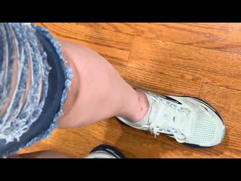 My feet swell up wearing socks and shoes.