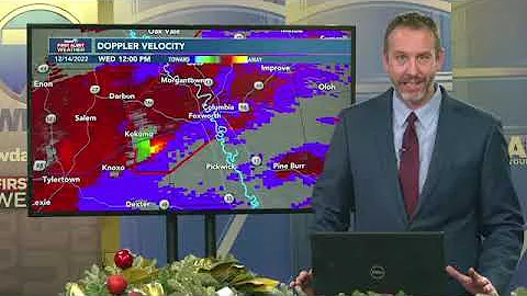 WDAM  Hattiesburg | Tornado Coverage (December 14t...