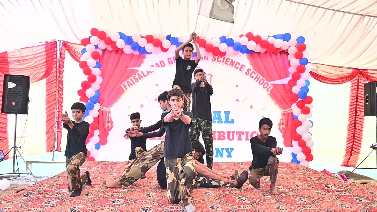 Watan Ka Ishq Khoon me hn  Best boys Army performance  Annual function performance of Army boys