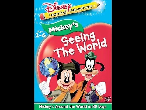 Opening To Disney's Learning Adventures: Mickey's Seeing The World 2005 DVD