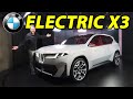 Allnew electric bmw x3 reveal  2025 bmw ix3 first review