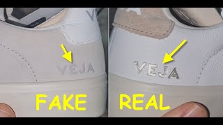 Real Vs Fake Veja Shoes How To Spot Fake Veja Campo Trainers