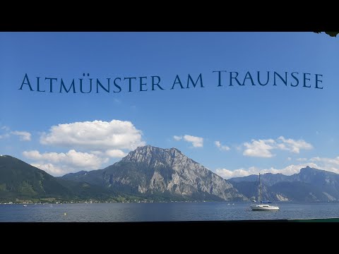 Rainy and Sunny day in Altmünster am Traunsee, Austria. July 2021 (HD Video)