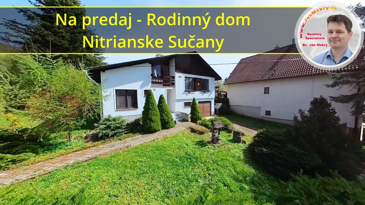 Na predaj - 5 izbový rodinný dom - Nitrianske Sučany
