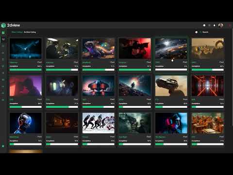 Workflow Pipeline in 2dview - video from 2dview